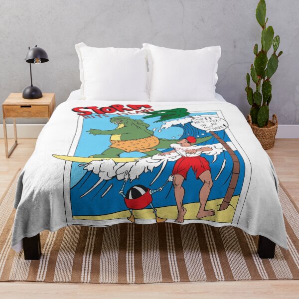 Item preview, Storm Hits Island. Surf Monster enjoys! designed and sold by coloriscausa.