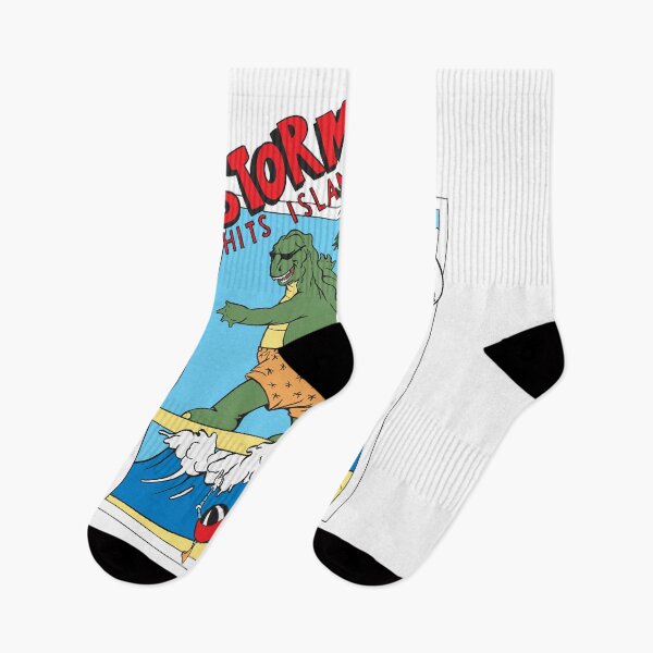Item preview, Storm Hits Island. Surf Monster enjoys! designed and sold by coloriscausa.
