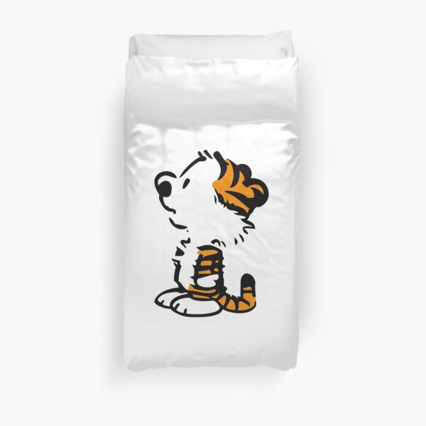 calvin and hobbes bill watterson Duvet Cover