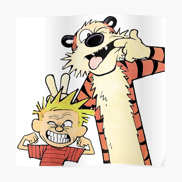 calvin and hobbes bill watterson Poster