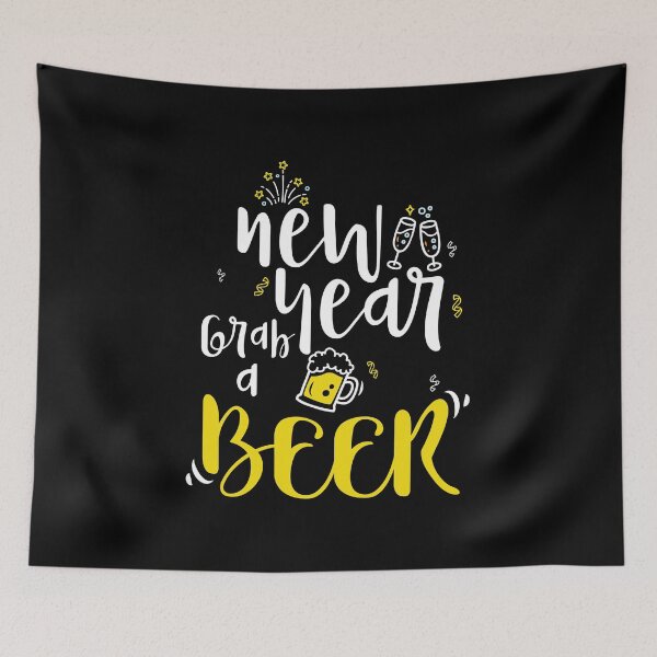Item preview, New Year Grab A Beer Fireworks 2020 Gift designed and sold by haselshirt.