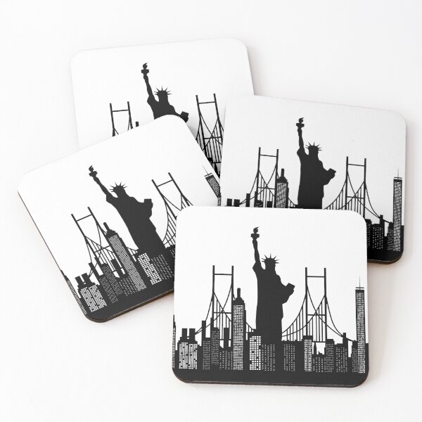 Item preview, New York City Skyline designed and sold by RubyRidgeStudio.