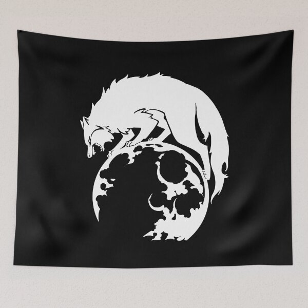 Item preview, Fire Emblem™: Three Houses - Ashen Wolves Emblem [White] designed and sold by SWISH-Design.