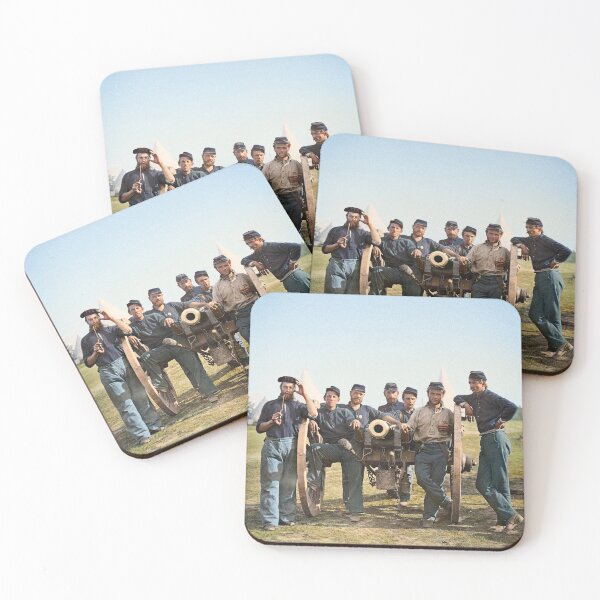 Item preview, Union soldiers posing with a cannon, ca 1862 designed and sold by Sanna Dullaway.