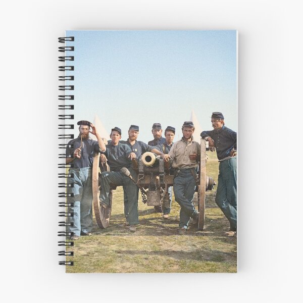 Item preview, Union soldiers posing with a cannon, ca 1862 designed and sold by Sanna Dullaway.