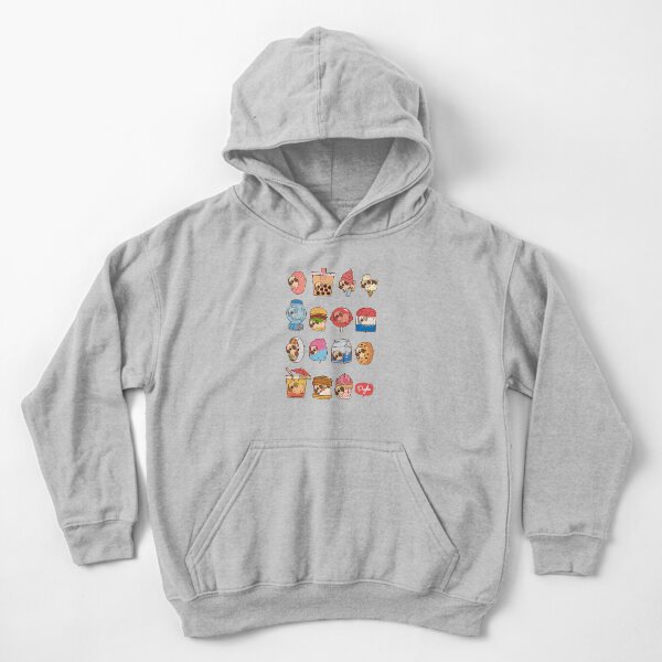Puglie Food 3 Kids Pullover Hoodie
