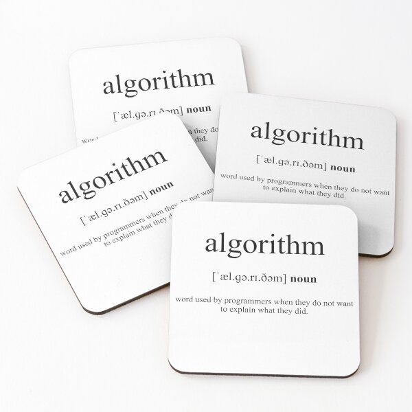 Item preview, Algorithm Definition | Dictionary Collection designed and sold by Designschmiede.