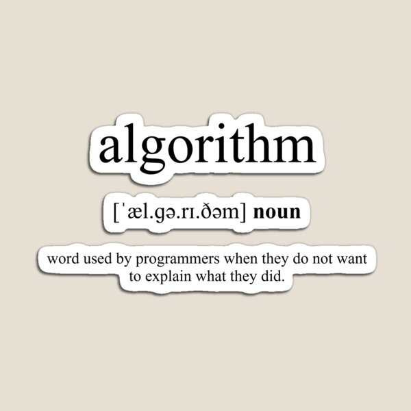 Item preview, Algorithm Definition | Dictionary Collection designed and sold by Designschmiede.