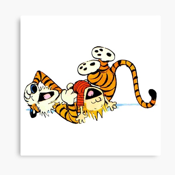 calvin and hobbes bill watterson Canvas Print