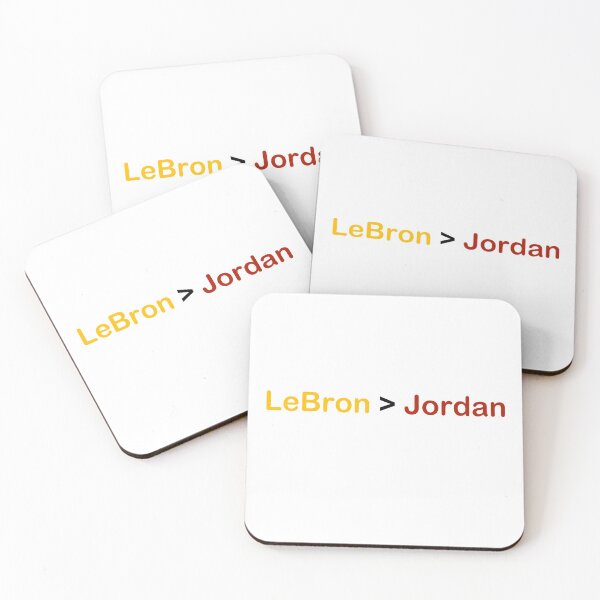 Item preview, LeBron > Jordan designed and sold by BobLeeSwagger1.
