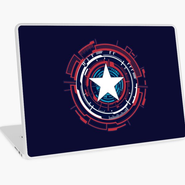 America Hero Futuristic Logo Laptop Skin