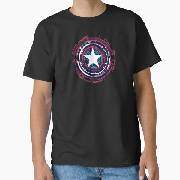 AmericaHeroFuturisticLogoClassicT-Shirt