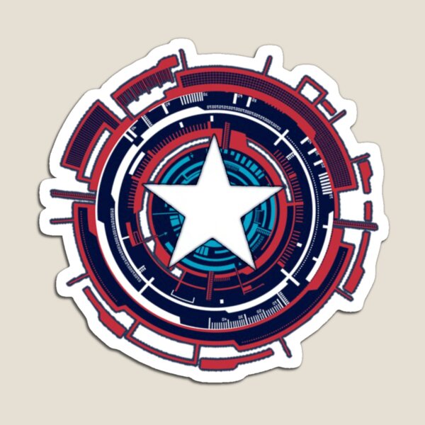 Item preview, America Hero Futuristic Logo designed and sold by Federico Melega.