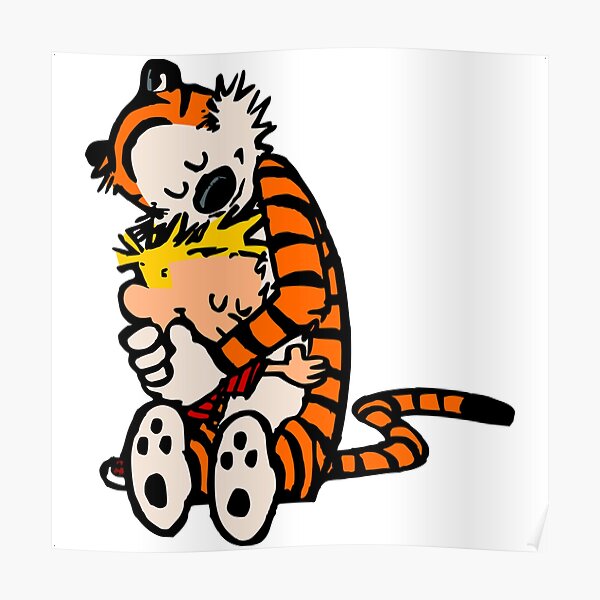 Calvin et Hobbes Bill Watterson Poster