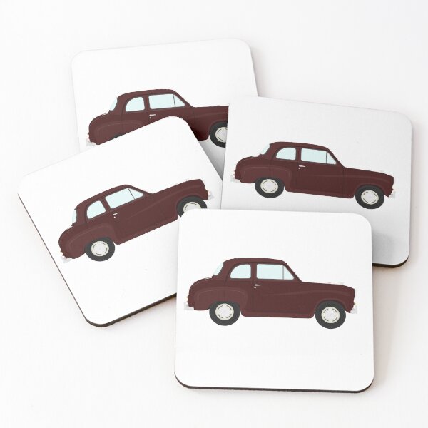 Item preview, Austin A35 Saloon Classic Car (Maroon) designed and sold by JHMimaging.