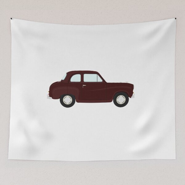 Item preview, Austin A35 Saloon Classic Car (Maroon) designed and sold by JHMimaging.