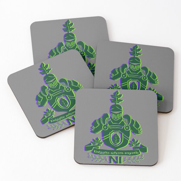 Item preview, Green 3D Effect Knight designed and sold by aventi24.