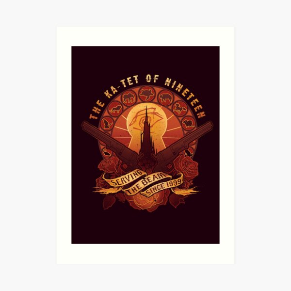 All Things Serve the Beam Art Print