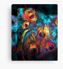 Miss P's Feathers Canvas Print
