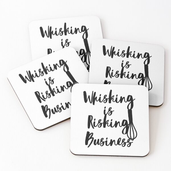 Item preview, Whisking is risking business designed and sold by likebakerdo.
