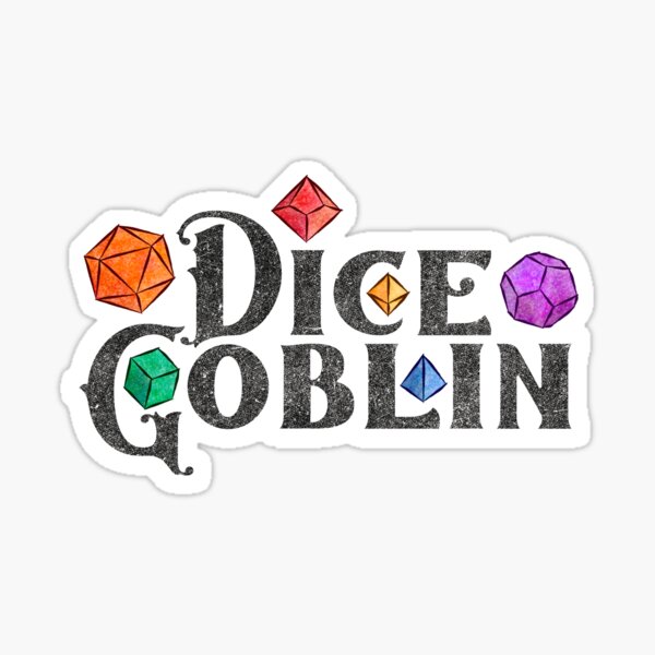 Item preview, Dice Goblin Rainbow Dice designed and sold by ViolaVixi.