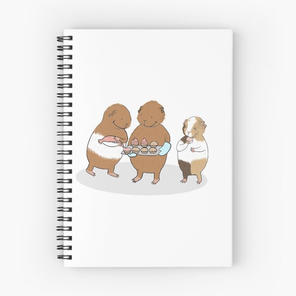 Item preview, The bakery guinea pig trio designed and sold by mondesign26.