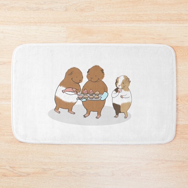 Item preview, The bakery guinea pig trio designed and sold by mondesign26.