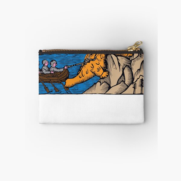 Item preview, people stabbing at monsters. designed and sold by Megatrip.