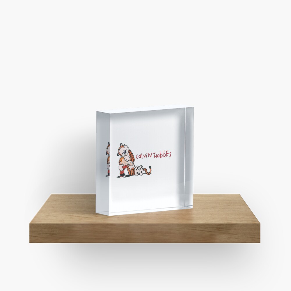 calvin and hobbes bill watterson Acrylic Block