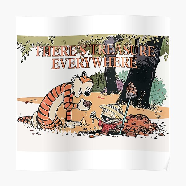 Calvin et Hobbes Bill Watterson Poster