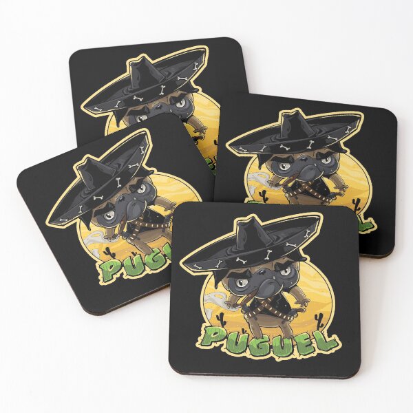 Item preview, Puguel El Pug Pistolero Mexicano designed and sold by supermara.