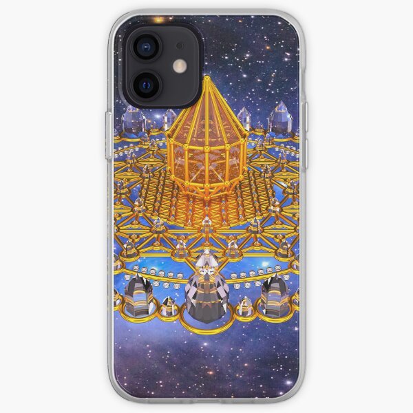 Merkaba Matrix Stargate Grid iPhone Soft Case