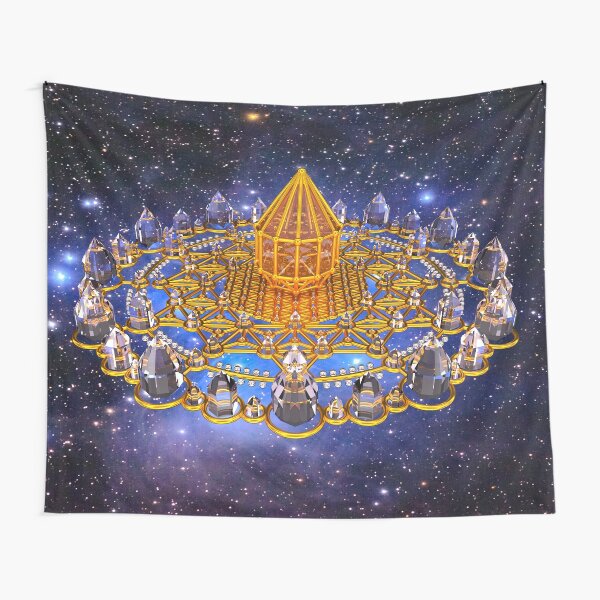 Merkaba Matrix Stargate Grid Tapestry