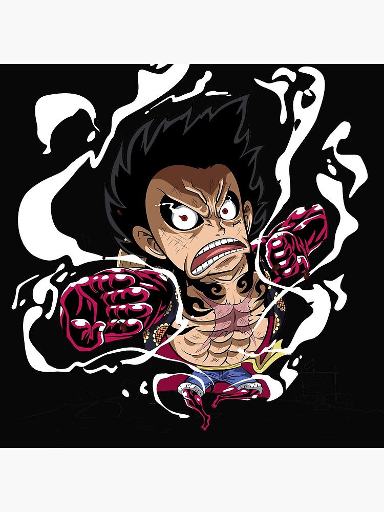 Luffy Gear 4th Boundman Art Board Print By Erriose Redbubble