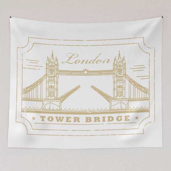 Item preview, London and Tower Bridge designed and sold by studio838.