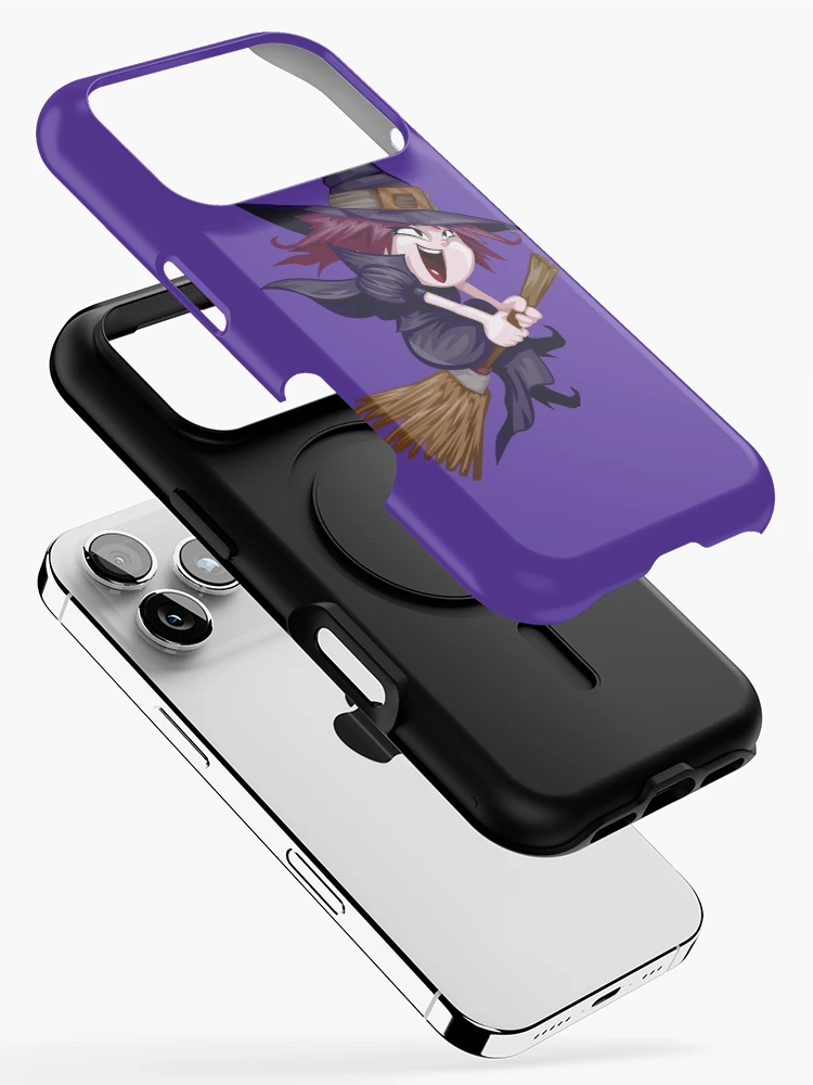 Thumbnail 2 of 4, iPhone Case, Witch Kid [Roufxis-Rb] designed and sold by RoufXis.