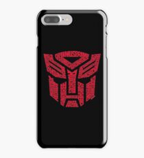 Transformers Autobots Red iPhone 7 Plus Case