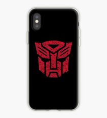Transformers Autobots Red iPhone Case