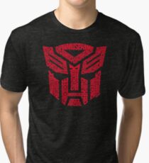 Transformers Autobots Red Tri-blend T-Shirt