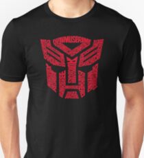 Transformers Autobots Red Unisex T-Shirt