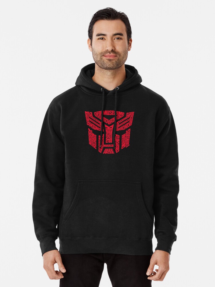 mens transformers hoodie