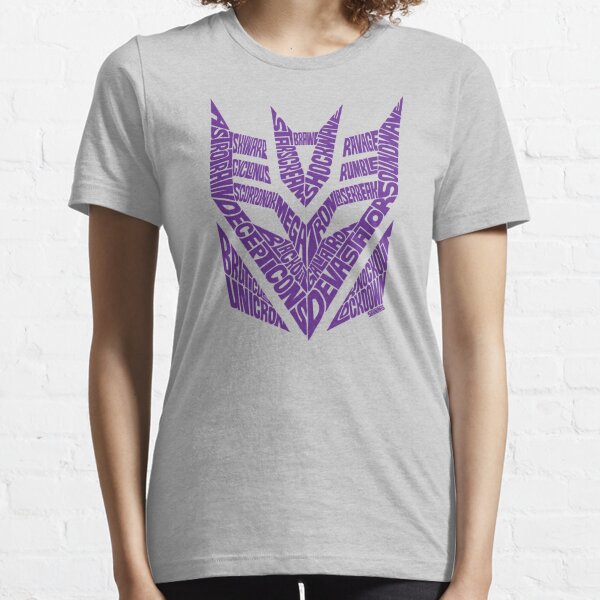 Transformers Decepticons Purple Essential T-Shirt