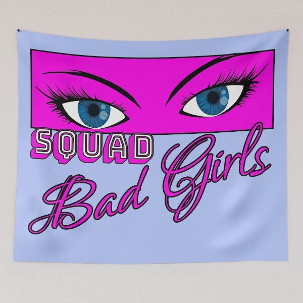 Item preview, Bad Girls Squad - Blue eyes on the pink designed and sold by BestStuffDepot.