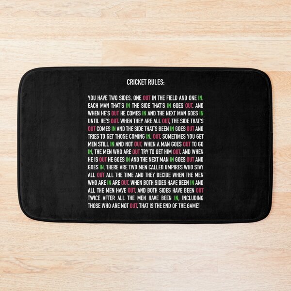 Item preview, Cricket Rules - New Edition designed and sold by winwinshirt.
