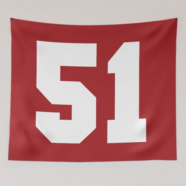 Item preview, 51 Jersey Number Fifty One designed and sold by elhefe.