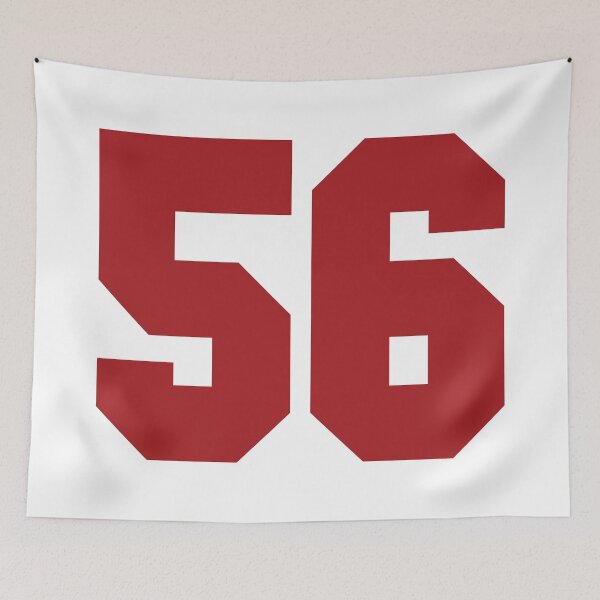 Item preview, Fifty Six Jersey Number 56 designed and sold by elhefe.