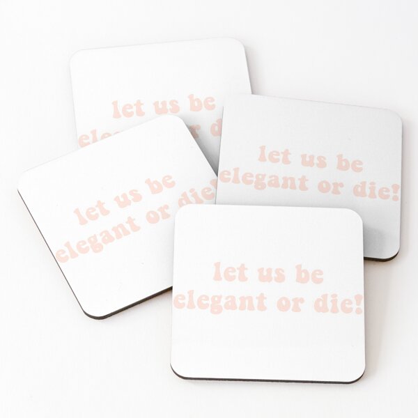 Item preview, "Let us be elegant or die" - Little Women  designed and sold by ryemae.