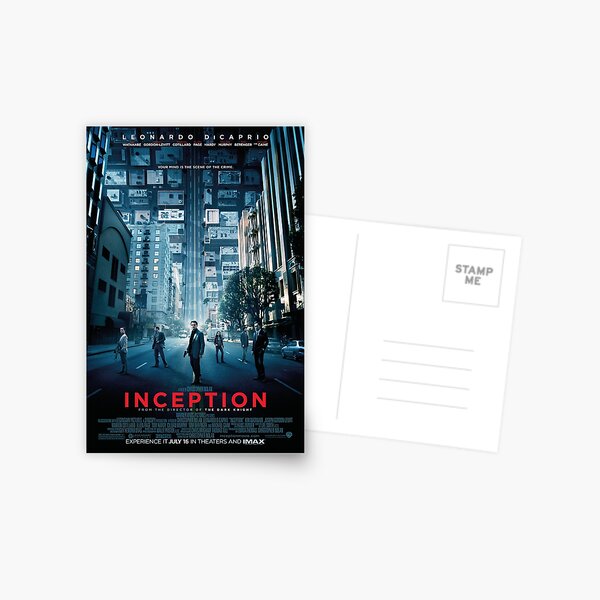 Inception Poster Postcard