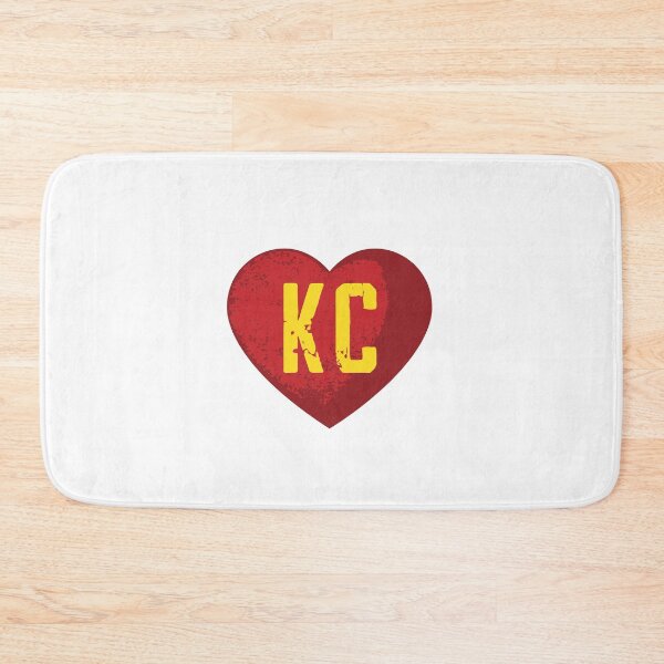 Item preview, I love Kansas City Heart Vintage KC Football designed and sold by danyc88.