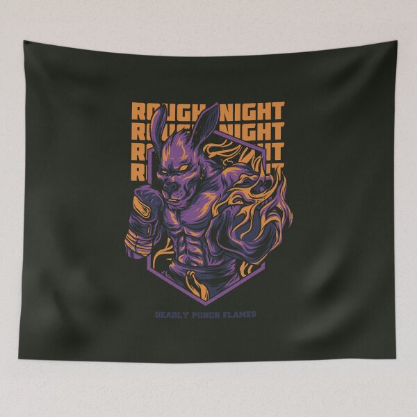 Artikelvorschau, Rough Night Fighter-Serie entworfen und verkauft von leen12 Art Designs Prints.